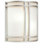 Artemis 20420 Incandescent Wall Sconce - Satin / Opal