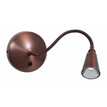 LED Gooseneck Wall Light - Bronze