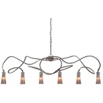 Sultans of Swing Linear Pendant - Nickel