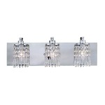 Optix Bath Bar - Polished Chrome / Crystal