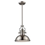 Chadwick Metallic Pendant - Satin Nickel