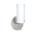 Copa Wall Light - Satin Nickel / Opal Matte