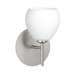 Tay Tay Wall Light - Satin Nickel / Opal Matte