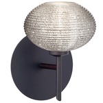 Lasso Wall Light - Bronze / Glitter Ribbed