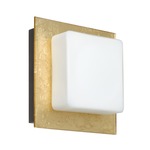 Alex Wall Light - Bronze / Gold Foil
