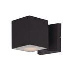 Lightray Square Up / Down Outdoor Wall Light - Architectural Bronze / White