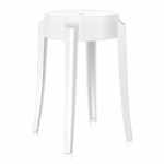 Charles Ghost Bar Stool - 2 Pack - White