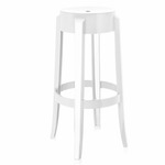 Charles Ghost Bar Stool - 2 Pack - White