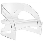 Joe Colombo Armchair - Transparent Crystal Clear