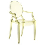 Louis Ghost Chair - 2 Pack - Transparent Yellow
