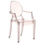 Louis Ghost Chair - 2 Pack - Transparent Sunset