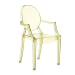 LouLou Ghost Child Chair - Transparent Yellow