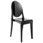 Victoria Ghost Chair - 2 Pack - Black