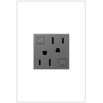 Tamper Resistant 15 Amp GFCI Outlet - Magnesium