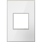 Adorne Screwless Wall Plate - Mirror White
