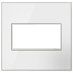 Adorne Screwless Wall Plate - Mirror White