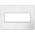 Adorne Screwless Wall Plate - Mirror White