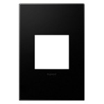 Adorne Plastic Screwless Wall Plate with Microban - Graphite
