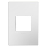 Adorne Plastic Screwless Wall Plate with Microban - Gloss White