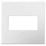 Adorne Plastic Screwless Wall Plate with Microban - Gloss White