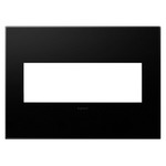 Adorne Plastic Screwless Wall Plate with Microban - Graphite