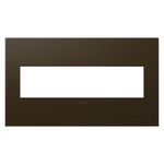 Adorne Plastic Screwless Wall Plate - Bronze