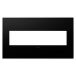 Adorne Plastic Screwless Wall Plate with Microban - Graphite