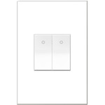 Adorne Half Size 15A Paddle Switch - White