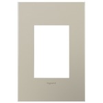 Adorne Cast Metal 1-Gang Plus Size Wall Plate - Satin Nickel