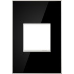 Adorne Screwless Wall Plate - Mirror Black