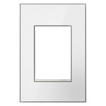 Adorne Real Material 1-Gang Plus Size Wall Plate - Mirror White