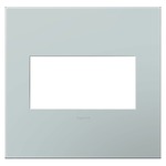 Adorne Plastic Screwless Wall Plate with Microban - Pale Blue
