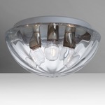 Pinta Ceiling Light Fixture - Aluminum / Clear