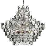 Galahad Chandelier - Bronze / Clear