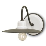 Eastleigh Wall Light - White / Grey