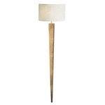 Portobello Road Elongated Wall Sconce - Dore Gold / Off White