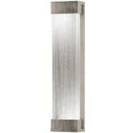 Crystal Bakehouse Wall Sconce - Silver Leaf / Crystal Spires