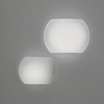 Chiusa Wall / Ceiling Light - White / Opal