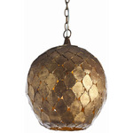 Osgood Pendant - Antique Gold