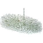 Hollywood Oval Chandelier - Nickel