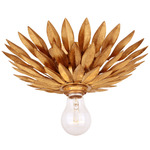 Broche 500 Wall Sconce - Antique Gold