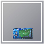 Integrity Lighted Mirror with TV - Mirror