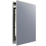 Simplicity Medicine Cabinet - Matte Silver / Mirror