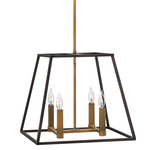 Fulton Chandelier - Bronze