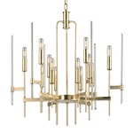 Bari Chandelier - Aged Brass