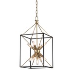 Glendale Pendant - Aged Brass