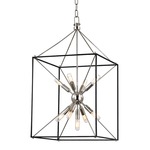 Glendale Pendant - Polished Nickel