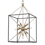 Glendale Pendant - Aged Brass