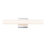 Tubo Slim LED Bath Bar - Polished Chrome / White Etched