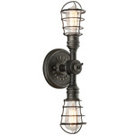 Conduit Wall Sconce - Old Silver